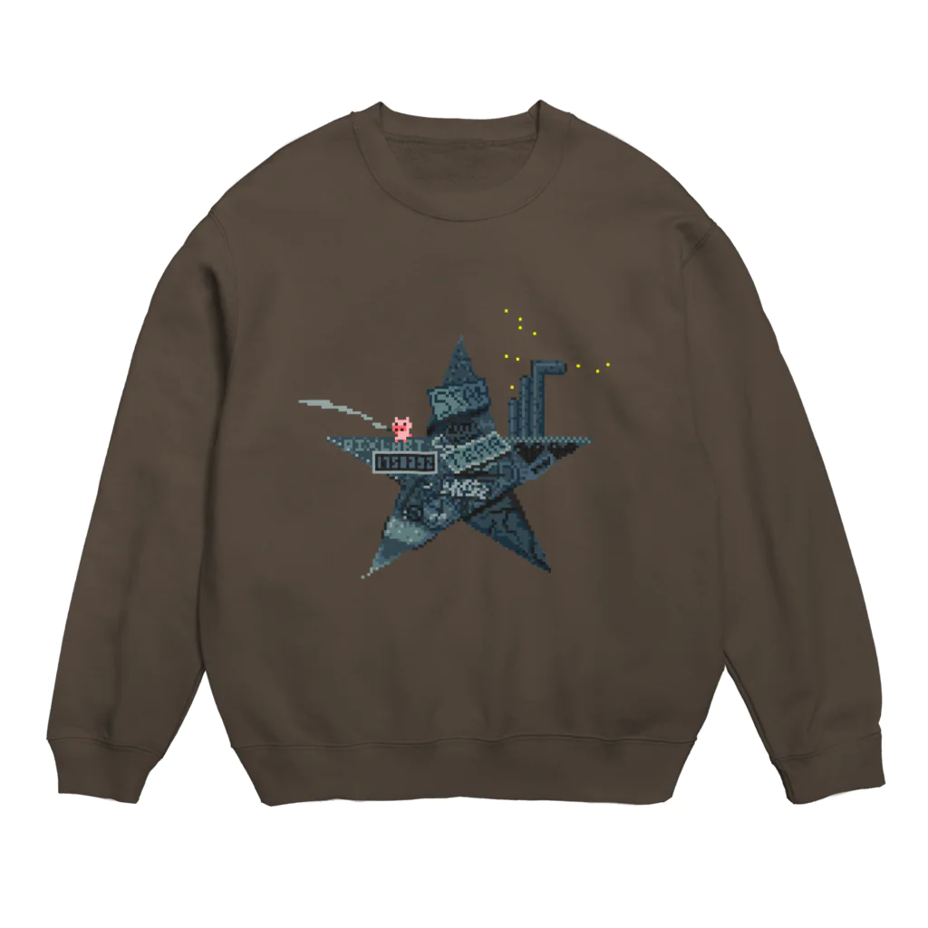 いとうりょうのSTAR Crew Neck Sweatshirt