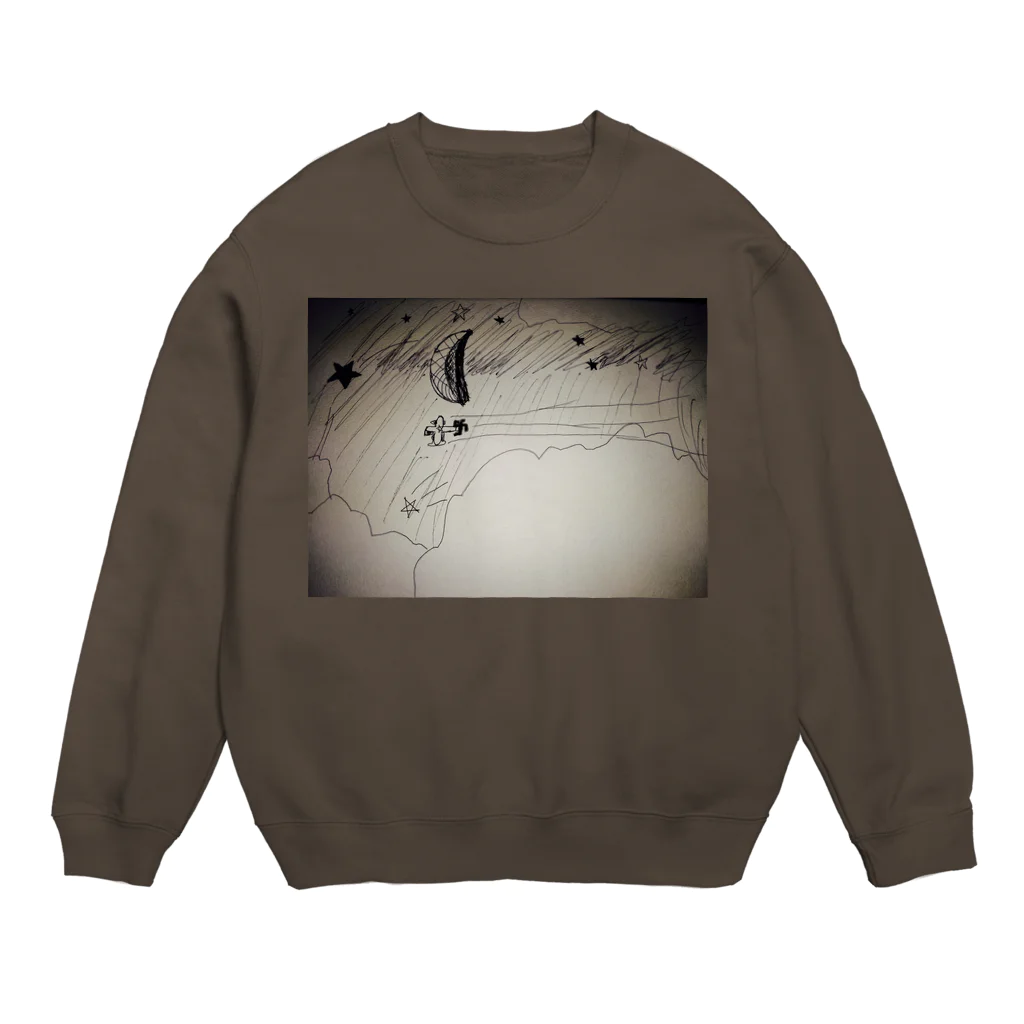 tomaの窓の外を覗いてみたら Crew Neck Sweatshirt