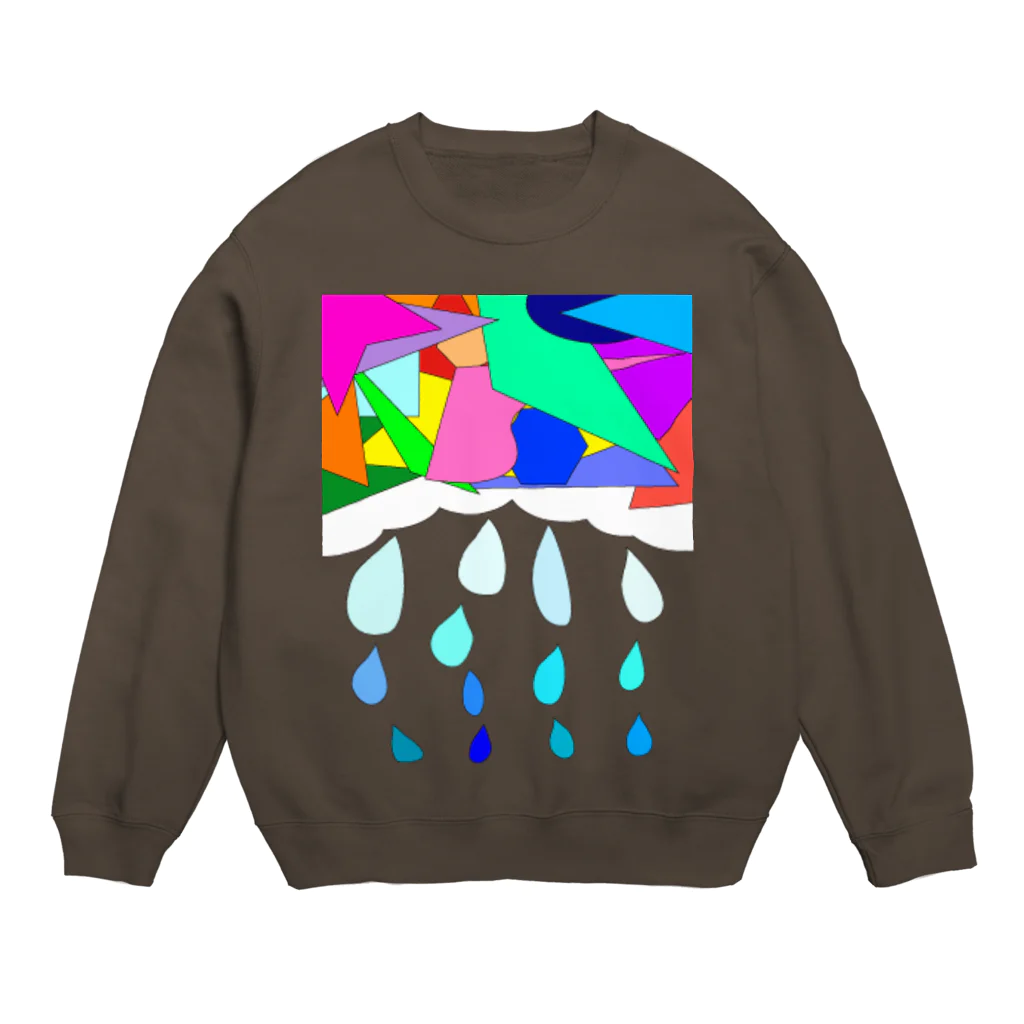 杏これくしょんのrains Crew Neck Sweatshirt