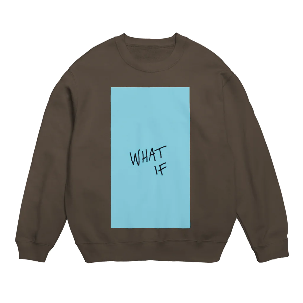 nasunのWHAT  IF Crew Neck Sweatshirt