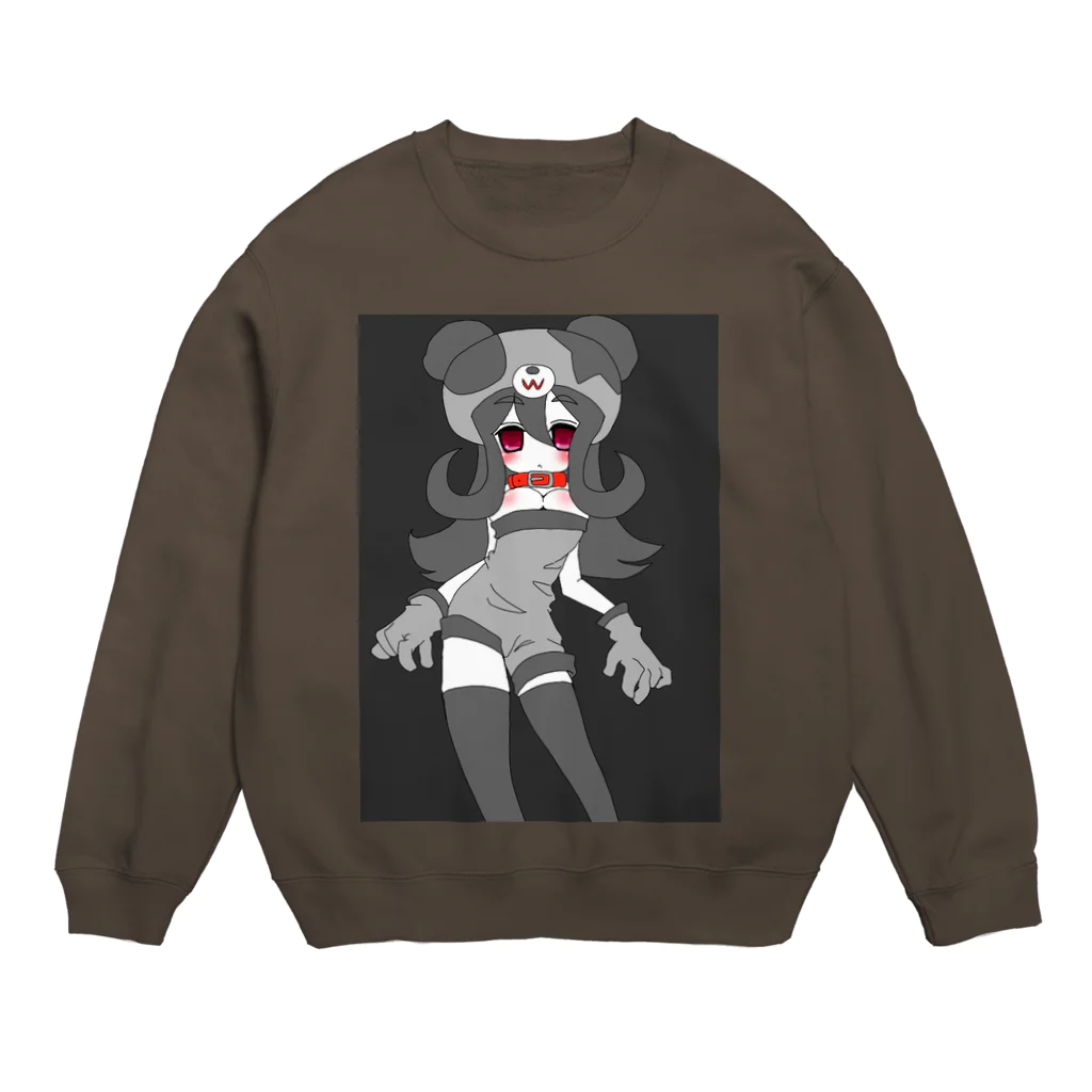 はるちん@アクキー作りたいのはるぱんだまん Crew Neck Sweatshirt