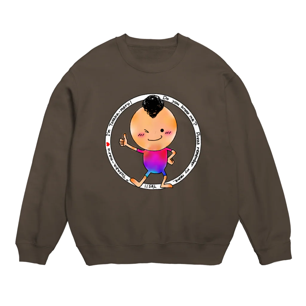 miritakaの時間のトサカ丸 Crew Neck Sweatshirt