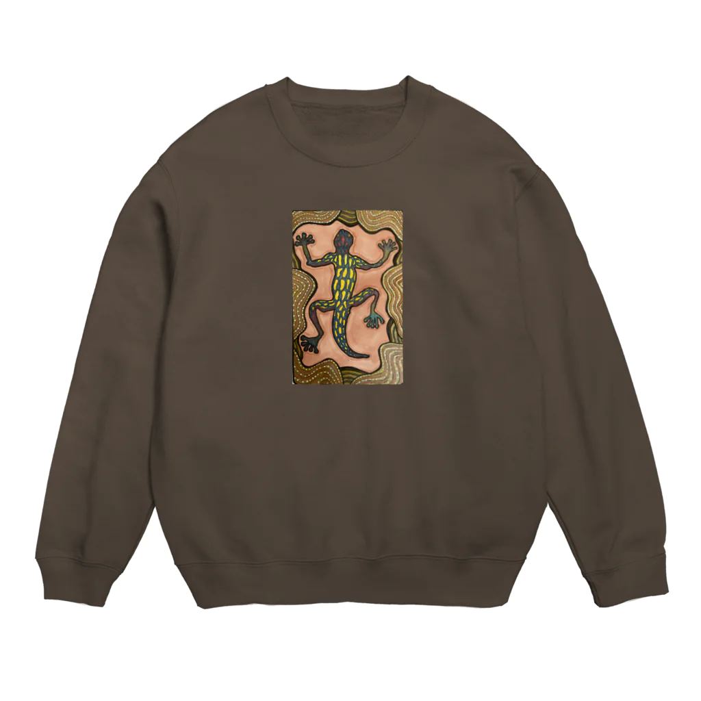 narudahausの爬虫類 Crew Neck Sweatshirt