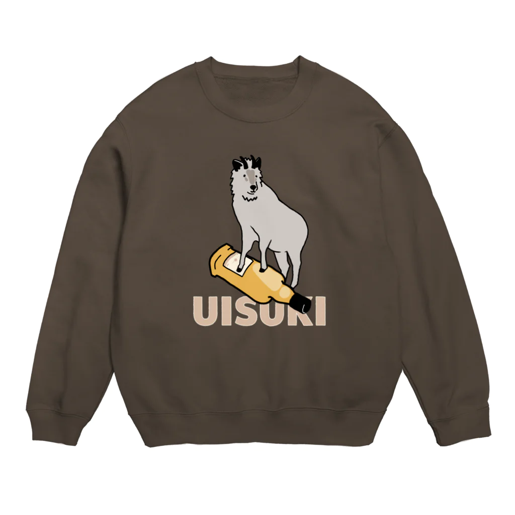 カモシカ亭のカモシカとウイスキー Crew Neck Sweatshirt