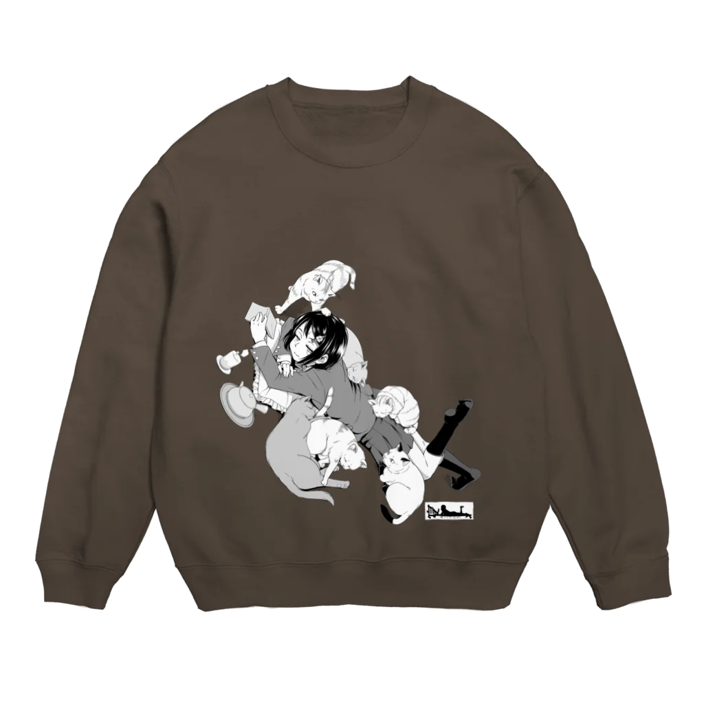 AkiAkaneの寝っころGIRL vol.3 Crew Neck Sweatshirt