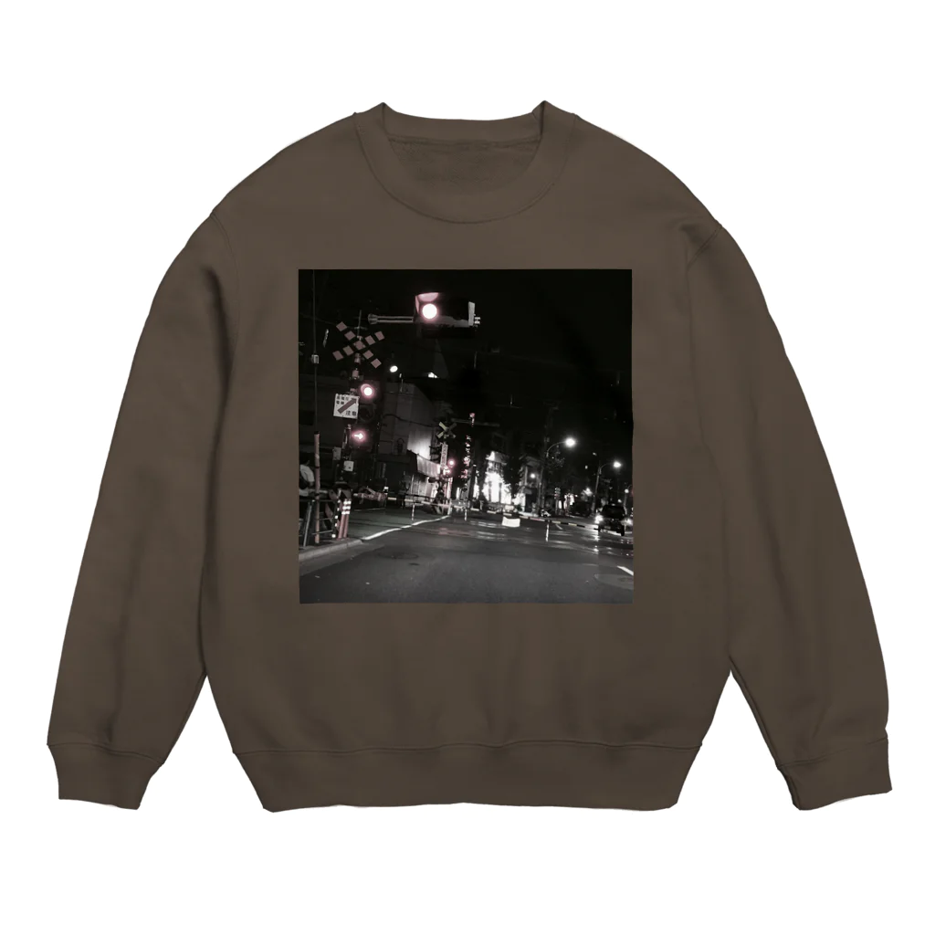 POPOの踏切 Crew Neck Sweatshirt