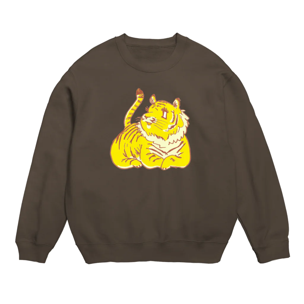 うさぎちゃんアイランドのトラちゃん Crew Neck Sweatshirt