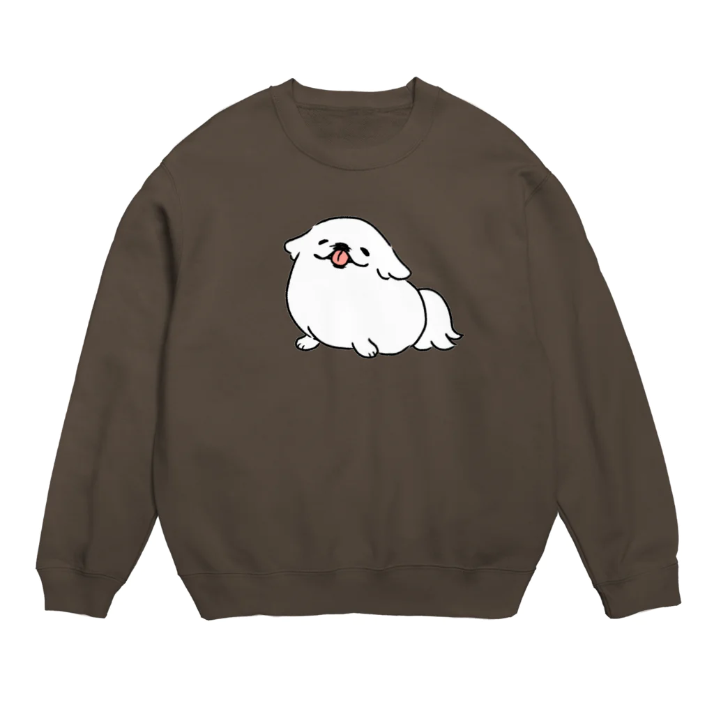 うにたんshopのsmileペキニーズ Crew Neck Sweatshirt