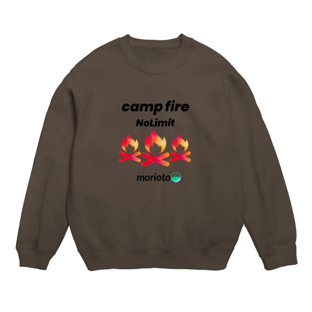 namiotoのcampfire × morioto Crew Neck Sweatshirt