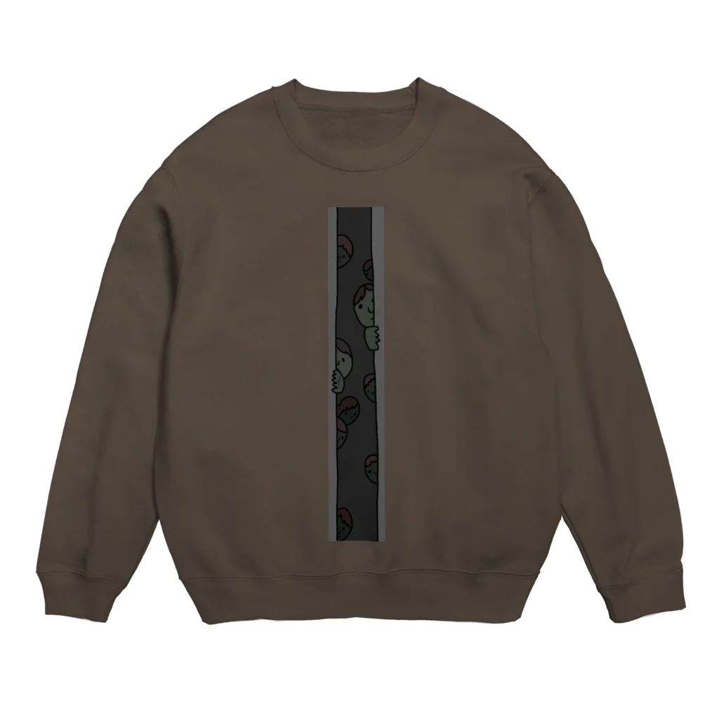 Miyuki_Sakagamiのだーくねすおぶまいんど。 Crew Neck Sweatshirt