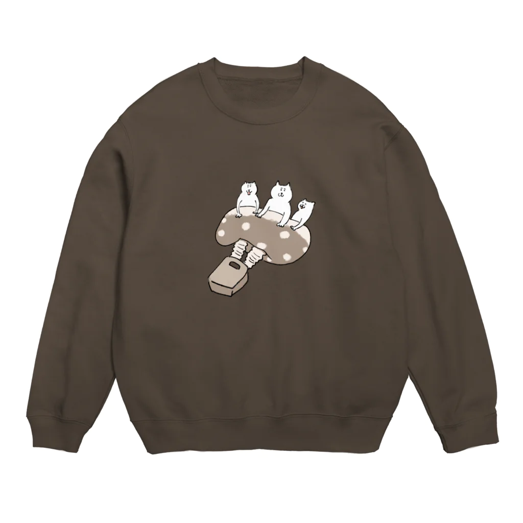 けちゃっぷごはんのお店のあったかパラダイス Crew Neck Sweatshirt