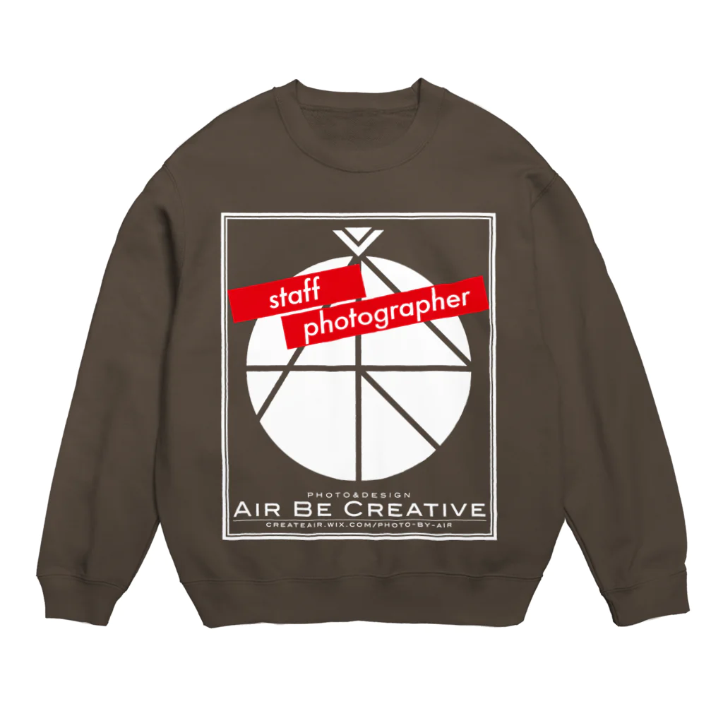 空気椅子のABC[staff photograher] Crew Neck Sweatshirt