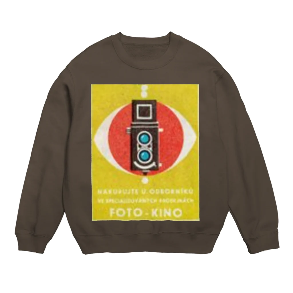 YS VINTAGE WORKSのチェコ　二眼カメラ Crew Neck Sweatshirt