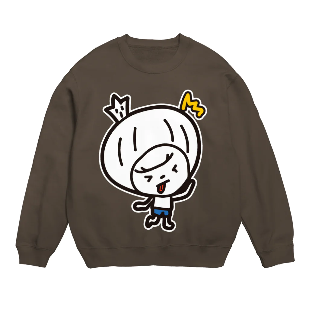 きくのらくがきのこりゃマイッタ！　きく Crew Neck Sweatshirt