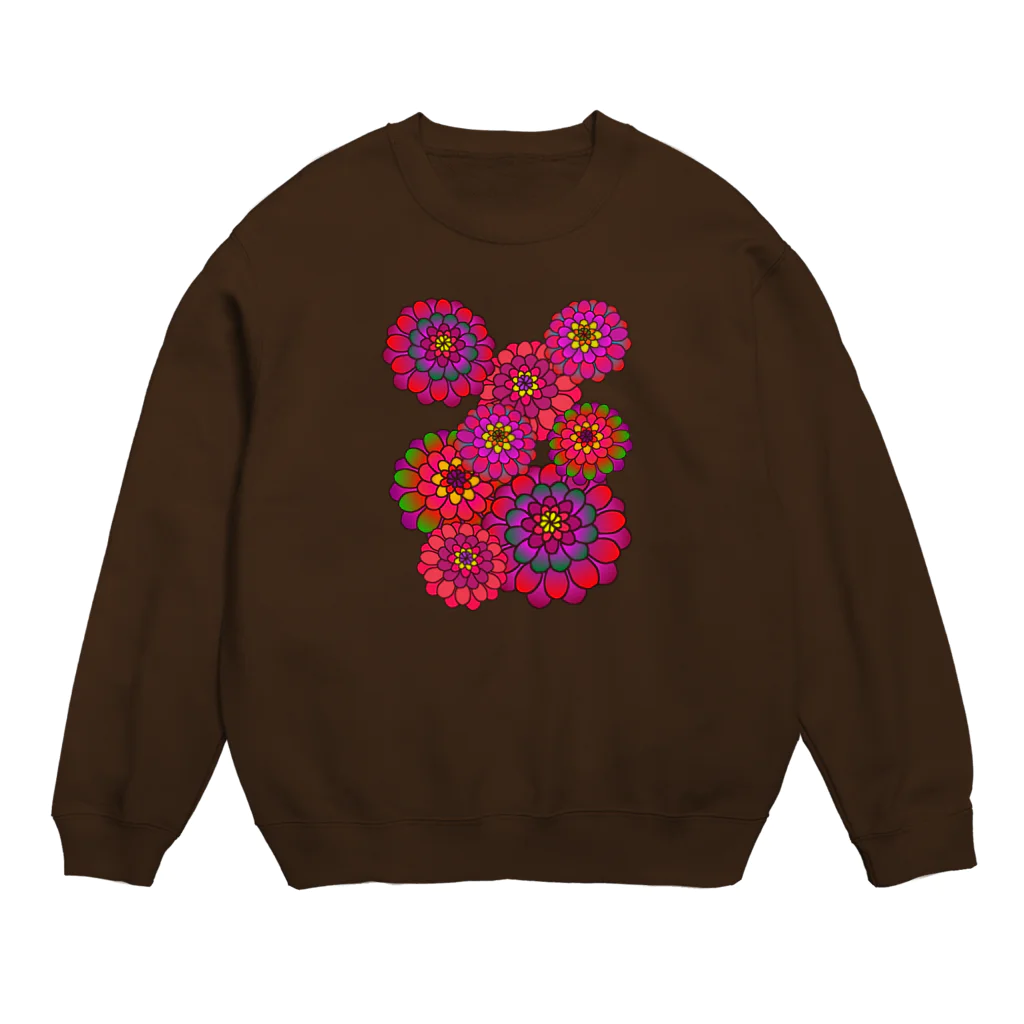 illustrator_E14のDahlia Crew Neck Sweatshirt