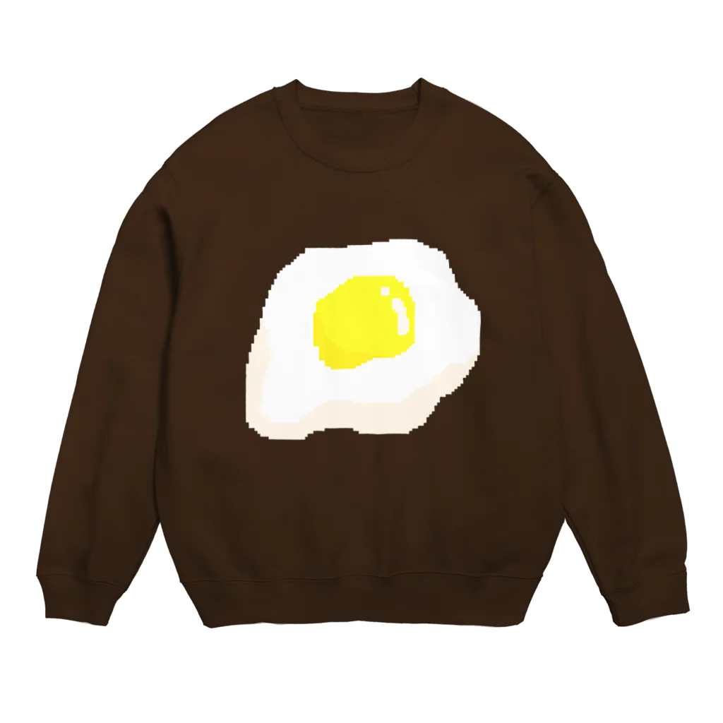 AさんのSUZURIアトリエのめだまやき。 Crew Neck Sweatshirt