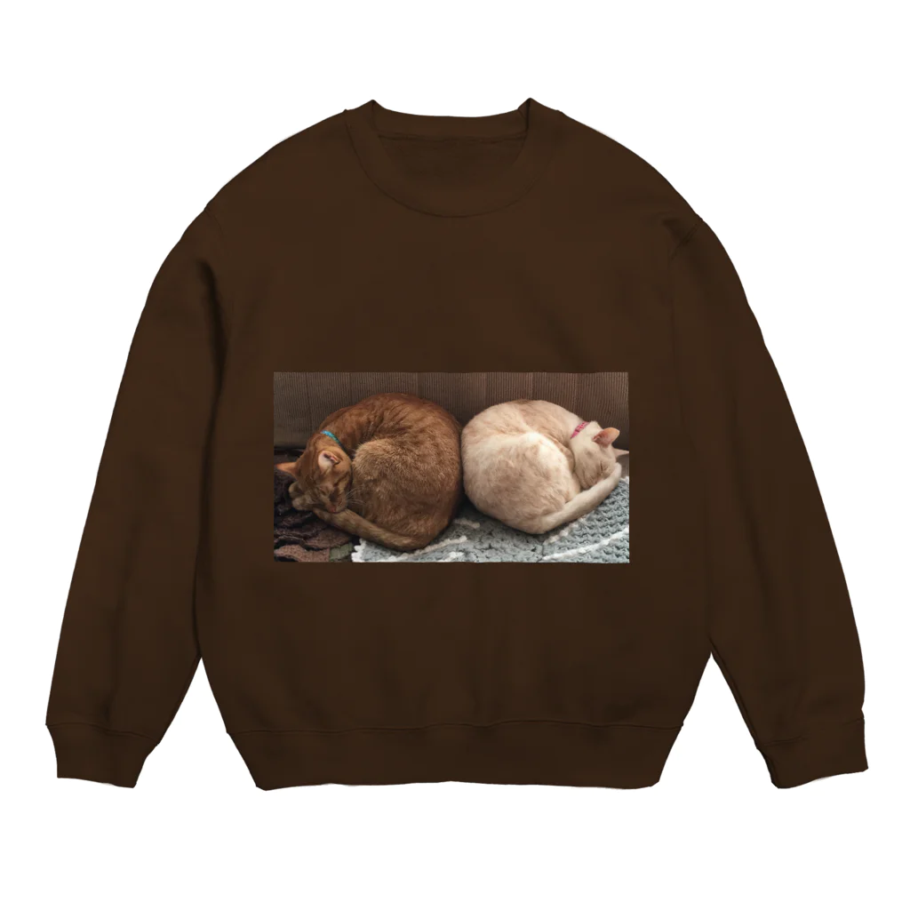 tome5の猫大好き Crew Neck Sweatshirt