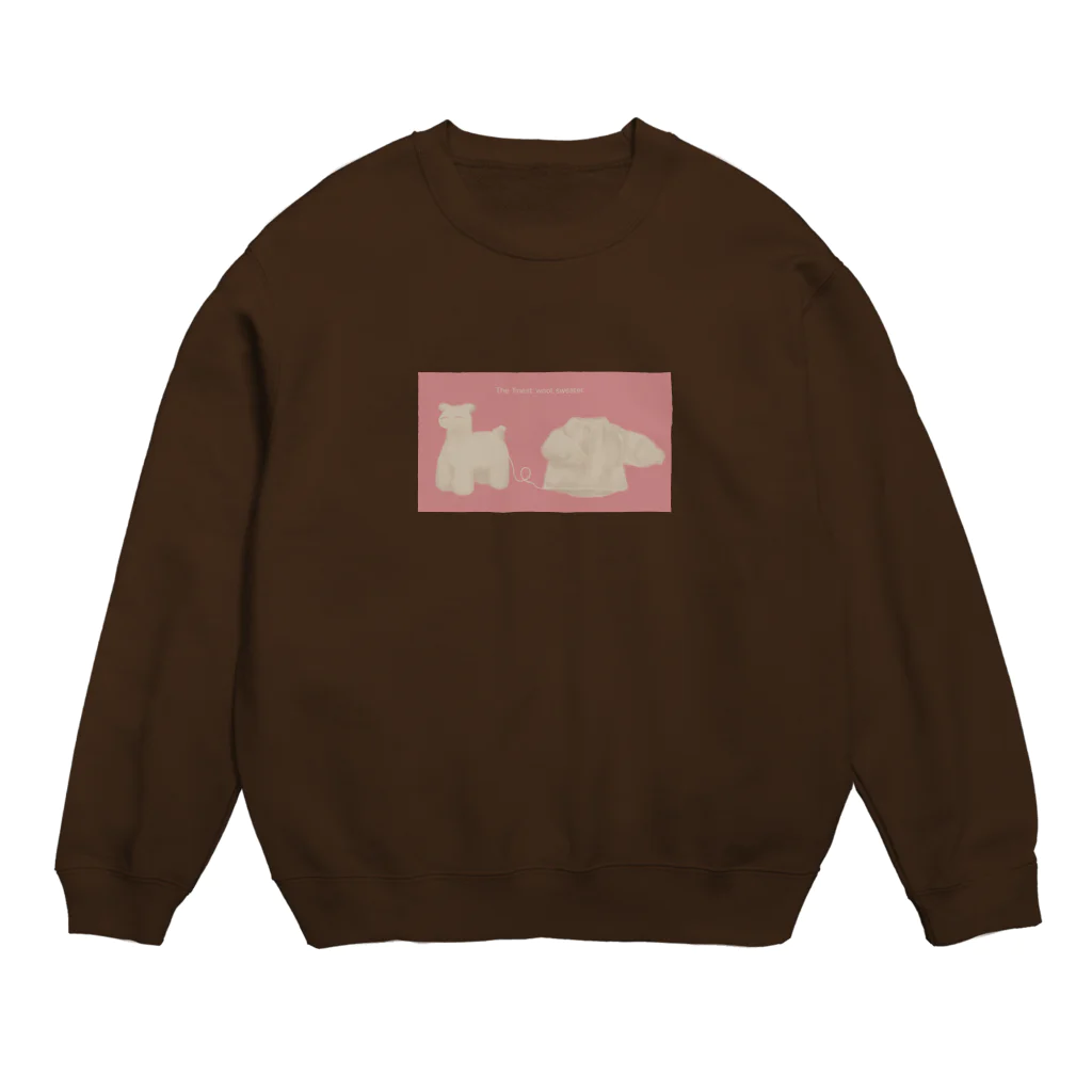 Delighted SheepのThe finest wool sweater Crew Neck Sweatshirt