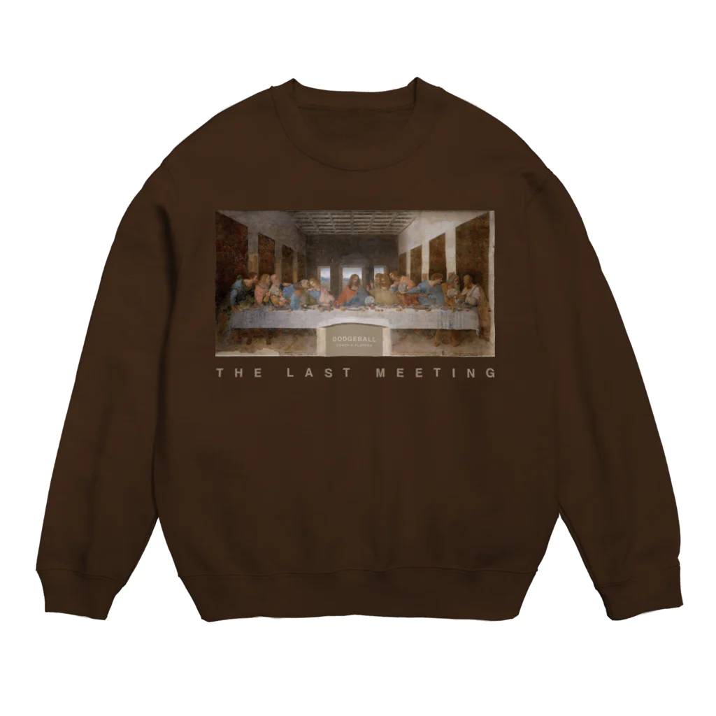 WLDのドッジボール 最後の会議 Crew Neck Sweatshirt