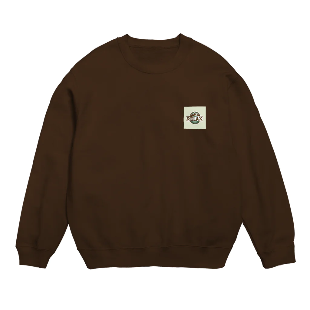 RE:LAXの普段着 アウトドア ファッション Crew Neck Sweatshirt