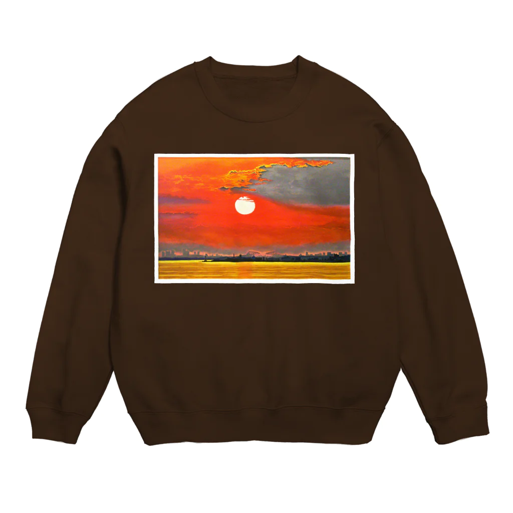 hosciale(オシャレ)の無題（仮） Crew Neck Sweatshirt