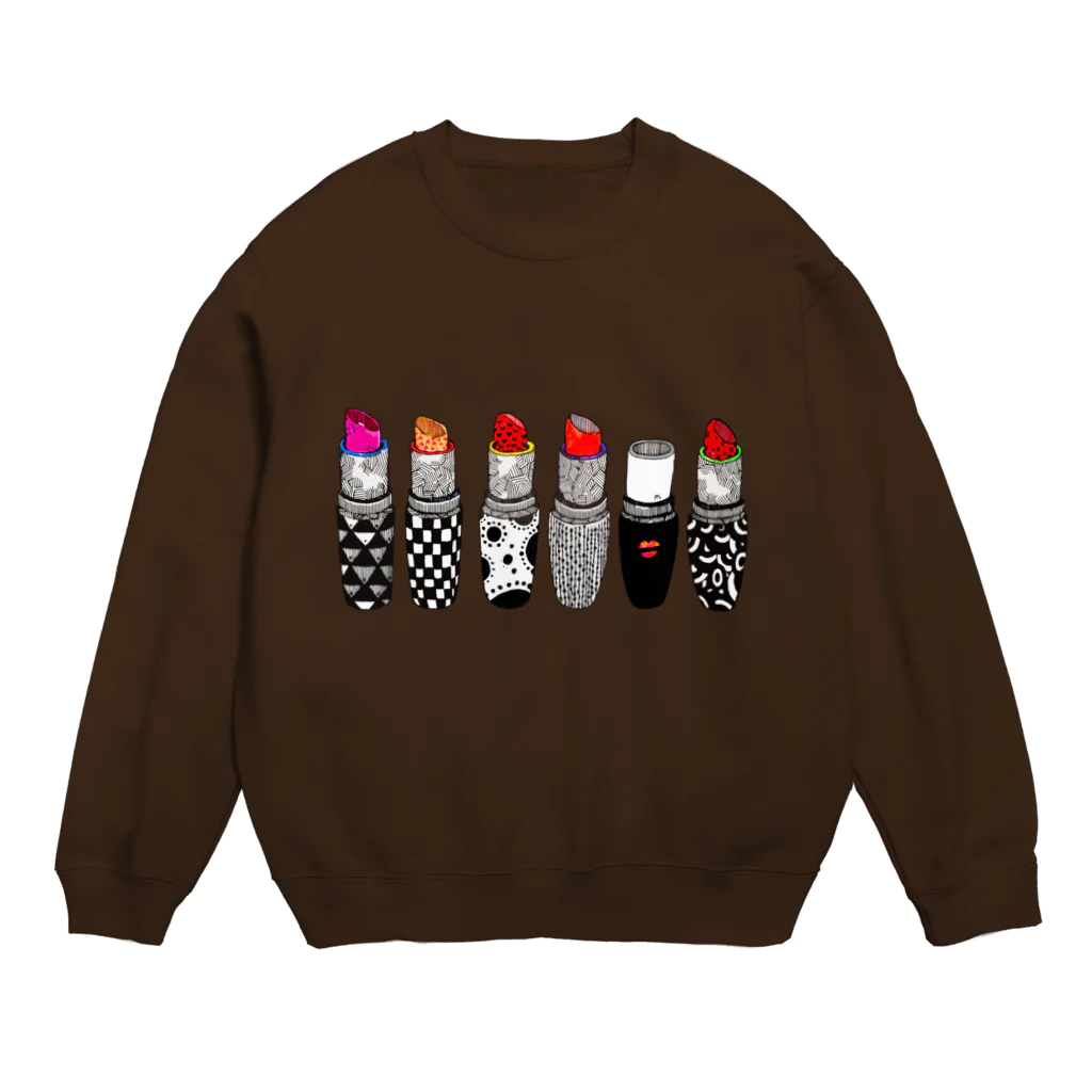 majoccoのkiss me Crew Neck Sweatshirt