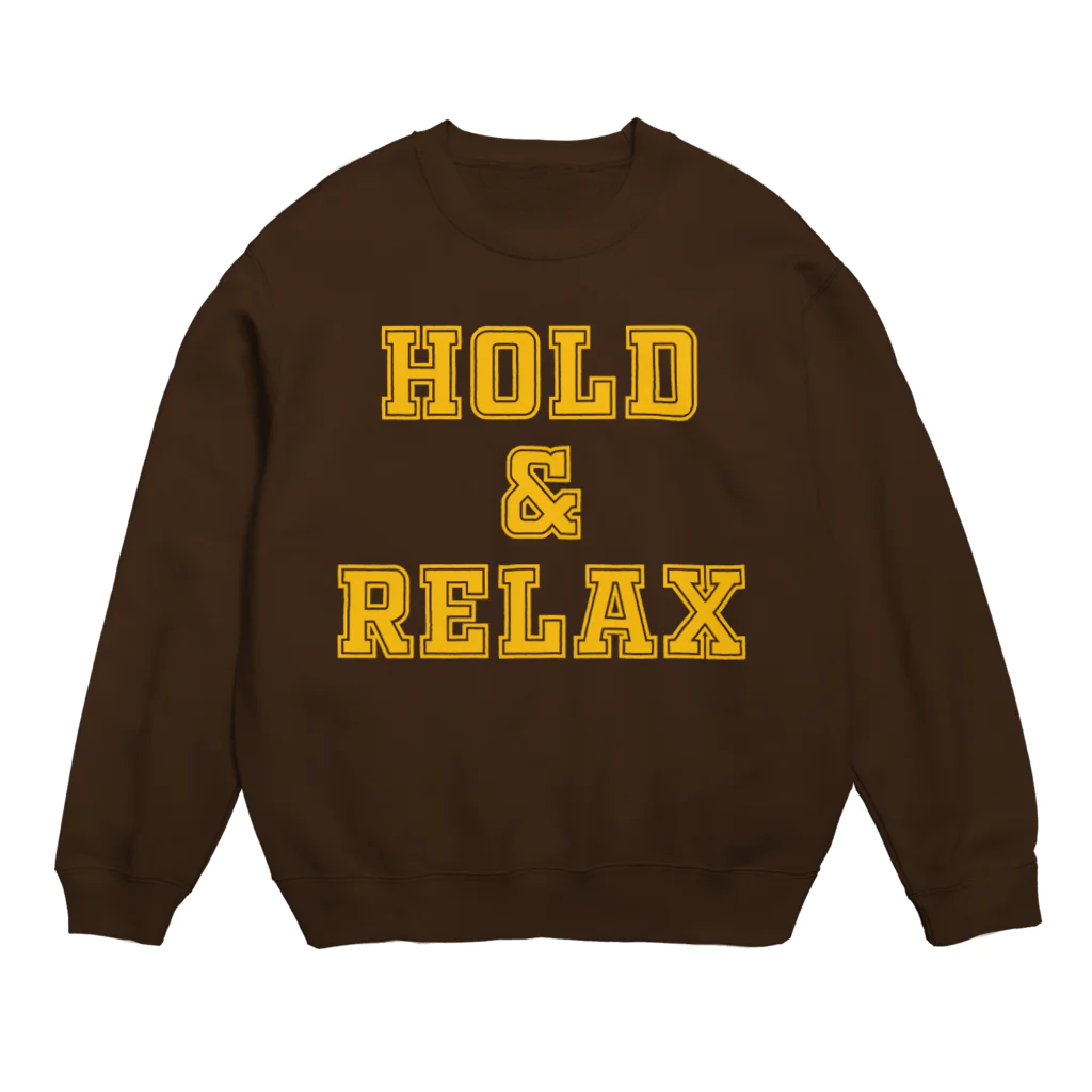 【仮想通貨】ADKグッズ専門店 のHOLD & RELAX Crew Neck Sweatshirt