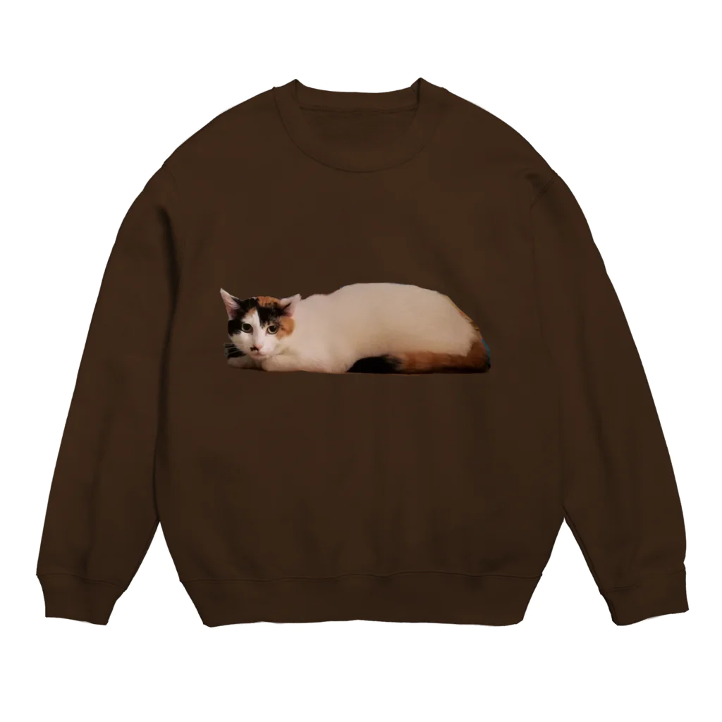 ましゅーのきなこ Crew Neck Sweatshirt