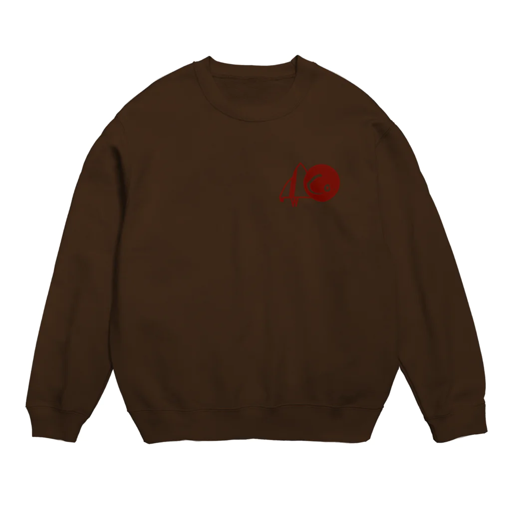 Motipurin's storeのCo.Pandaロゴ Crew Neck Sweatshirt