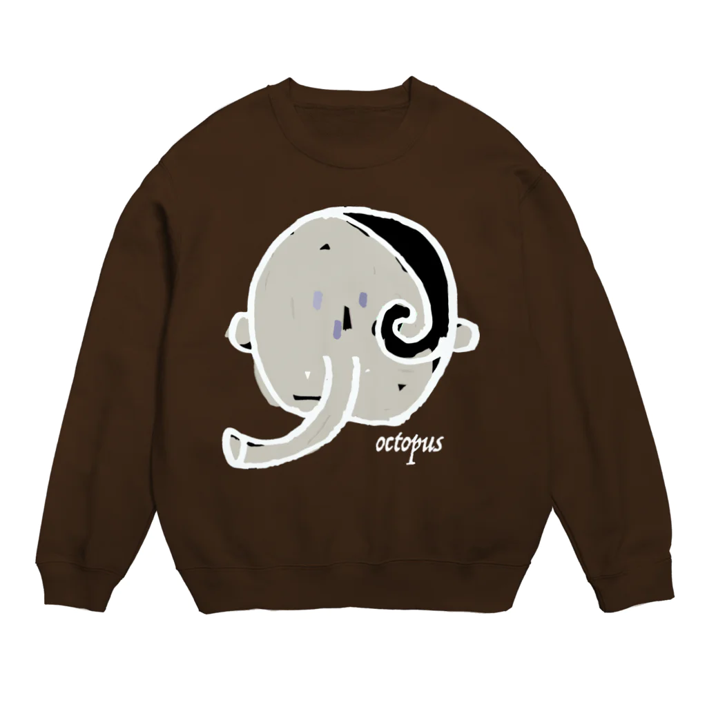 うさぎ村のたこ２ Crew Neck Sweatshirt