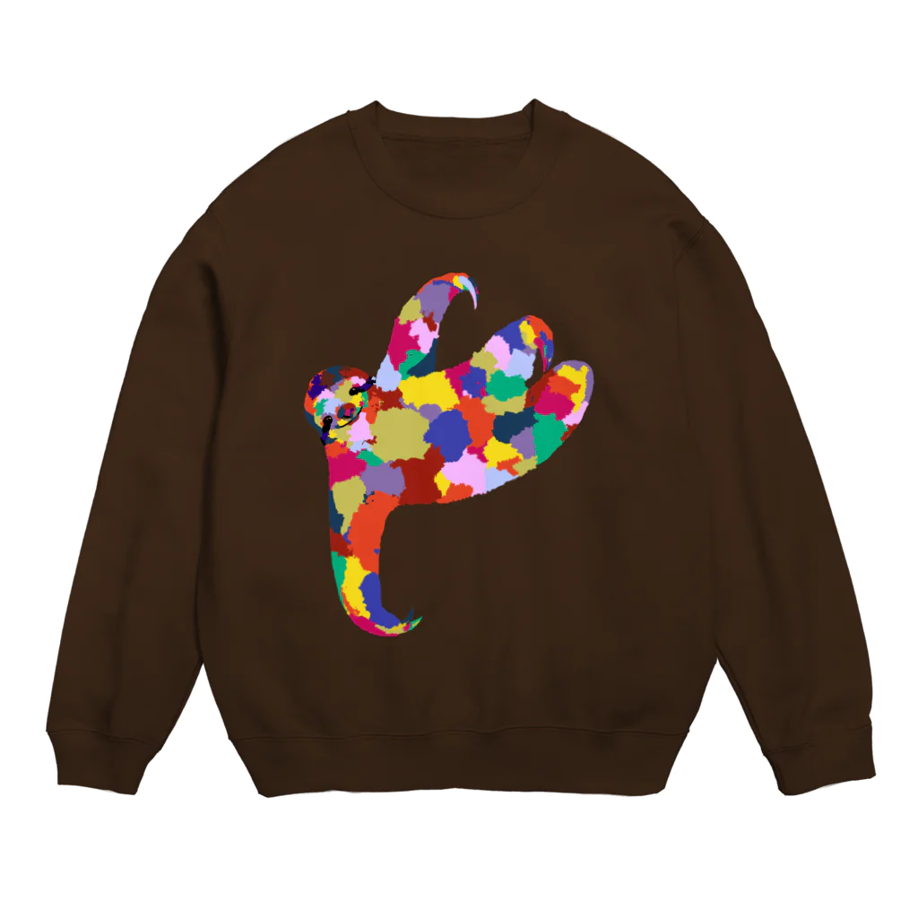 meiroのナマケモノ Crew Neck Sweatshirt