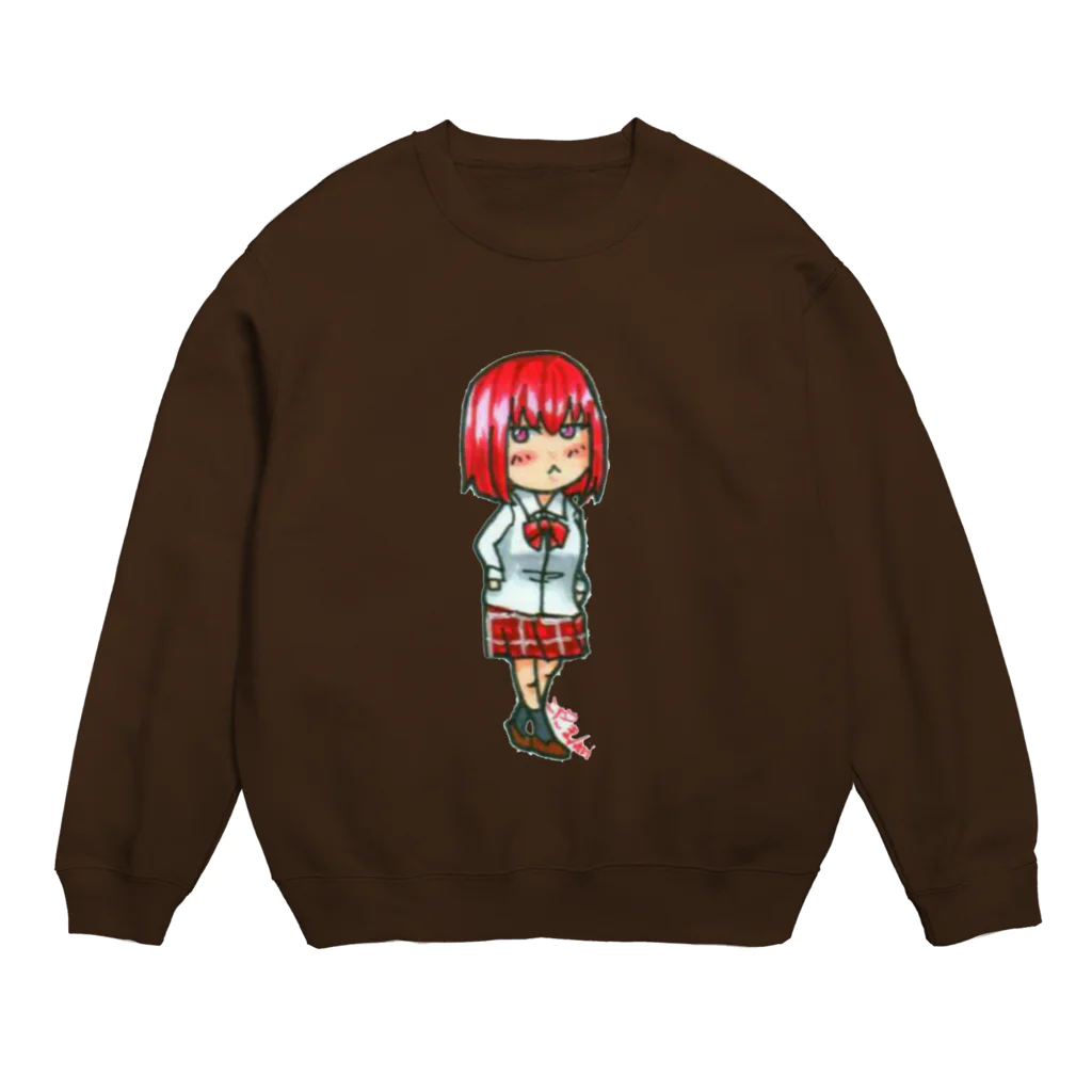 ＊あり＊の虹色創世記の鳳梨 麻火(ほうり あさひ) Crew Neck Sweatshirt