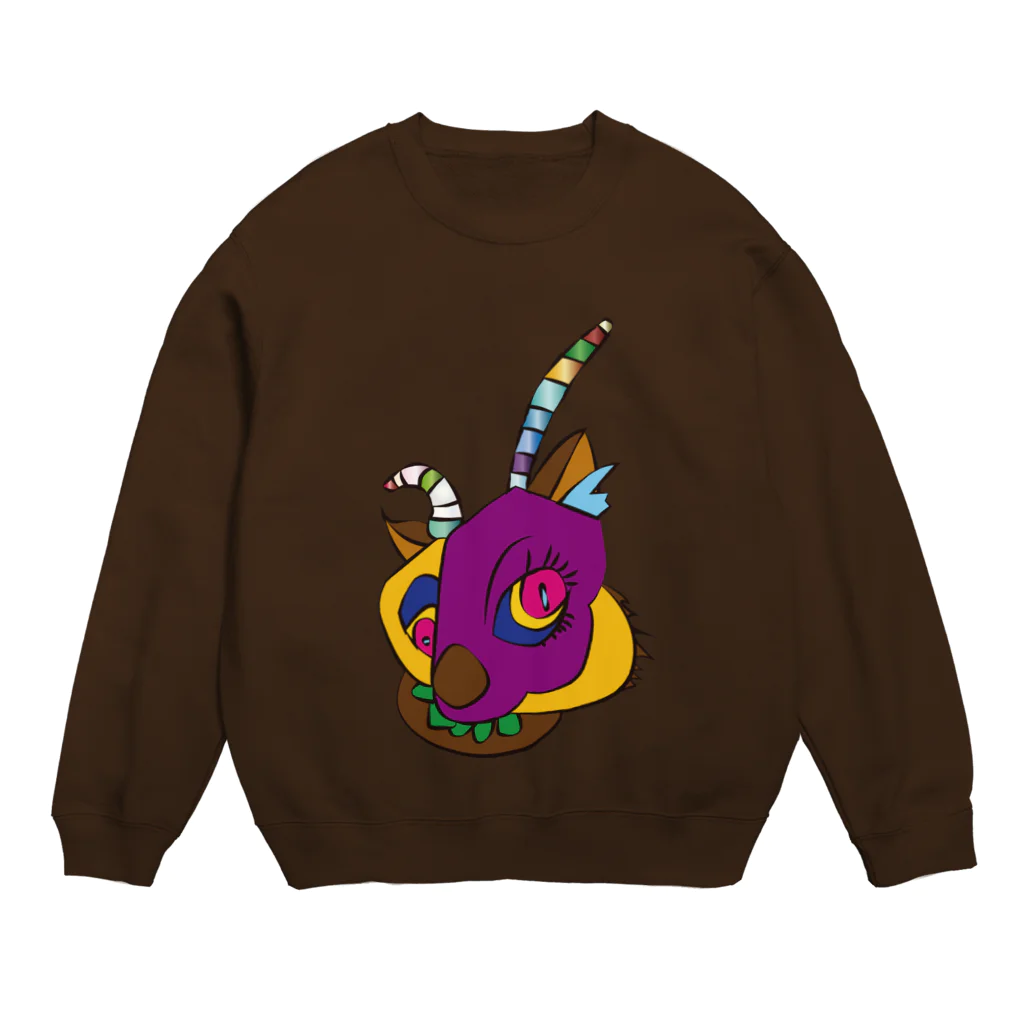 よしだけいたのカゲヤギカミ Crew Neck Sweatshirt