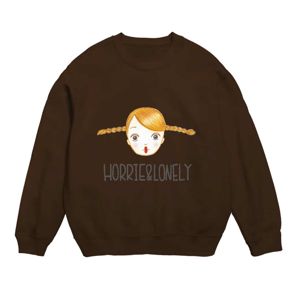 MY LONELY SPACEのHorrie Girl Crew Neck Sweatshirt