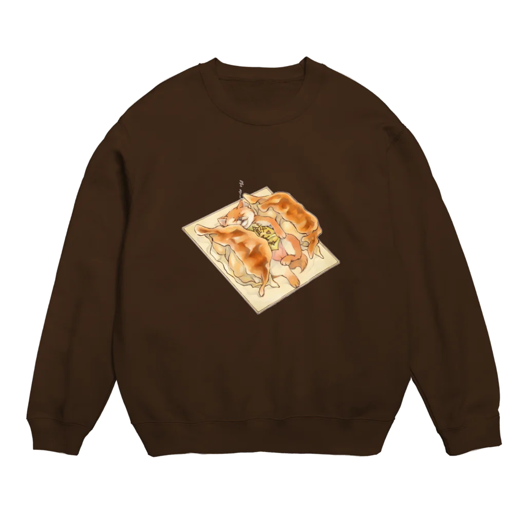 トロ箱戦隊本部の焼き餃子 Crew Neck Sweatshirt