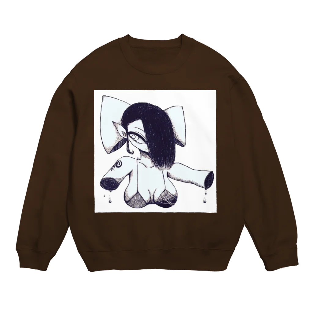 0_0__bの自分用。 Crew Neck Sweatshirt