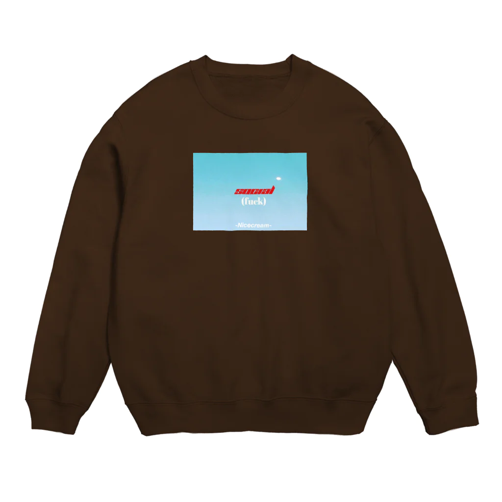 Fuckingnicecreamのsocial Crew Neck Sweatshirt