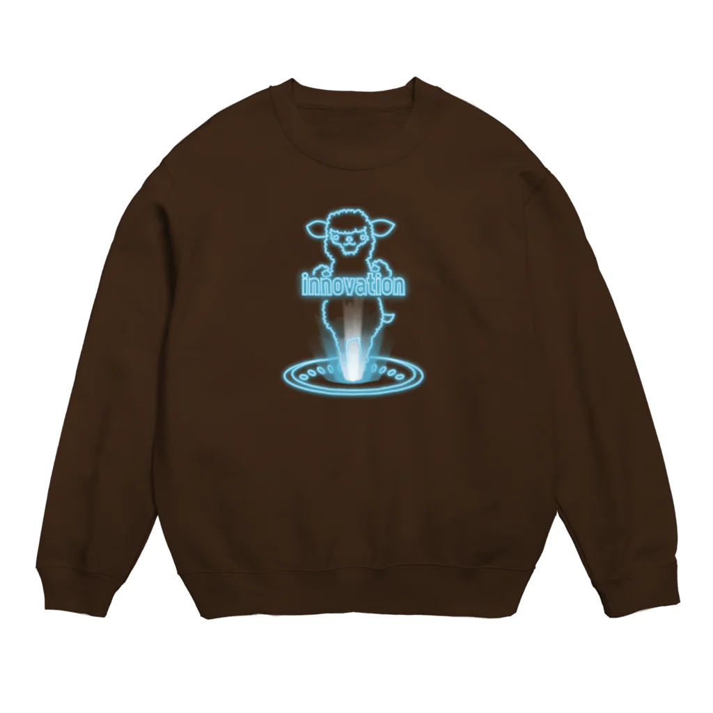 mojokinnのホログ・ラム Crew Neck Sweatshirt