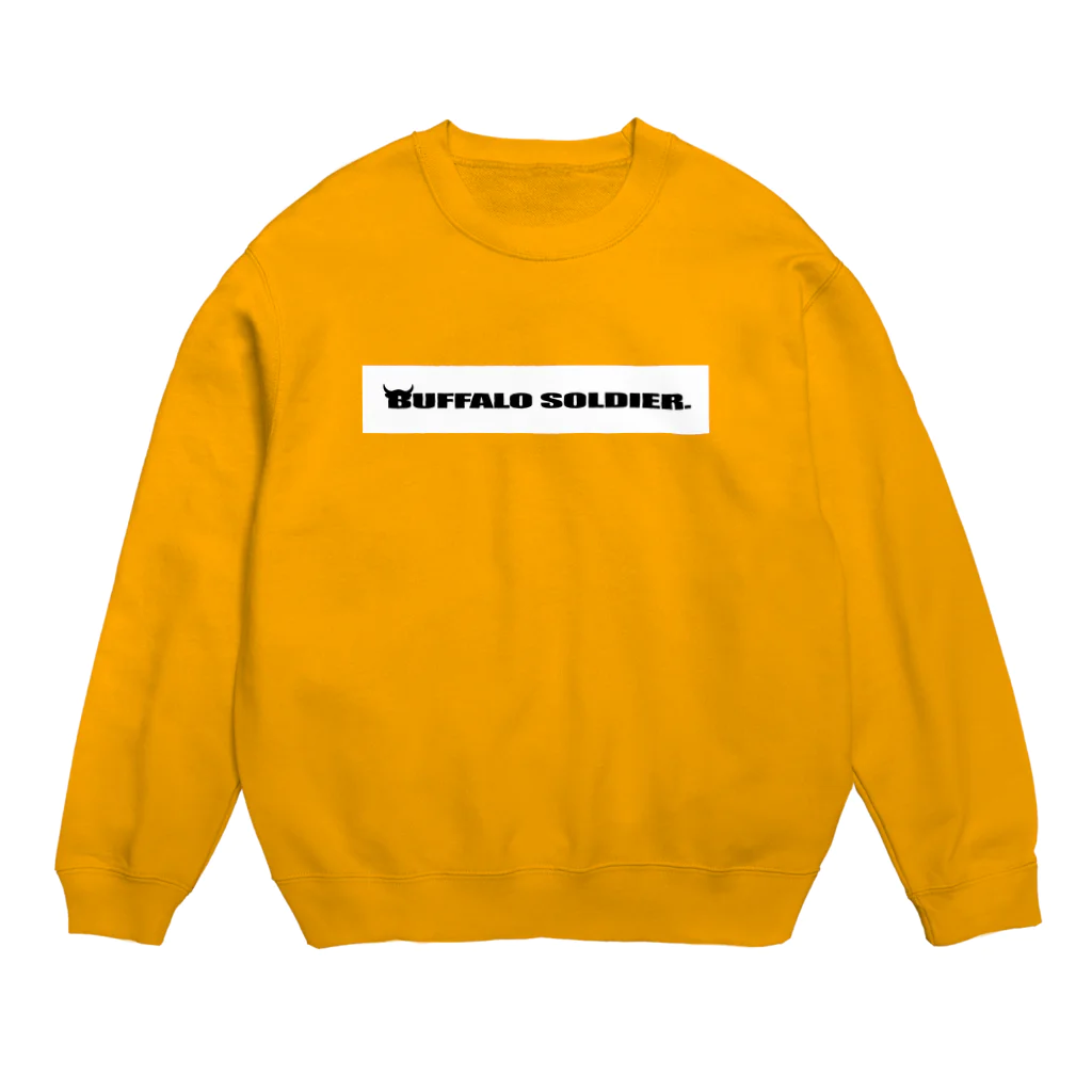 BUFFALO SOLDIER のBUFFALO SOLDIER WHITE BOX Crew Neck Sweatshirt