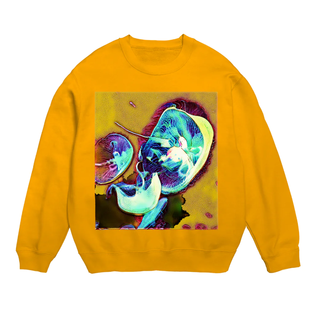 Anna’s galleryのPsyberpunk Jerry Fish Crew Neck Sweatshirt