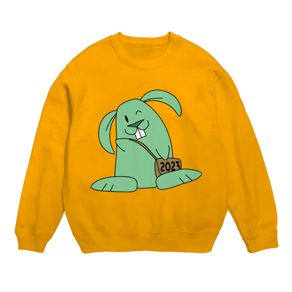 Pat's WorksのMinty the Rabbit Crew Neck Sweatshirt