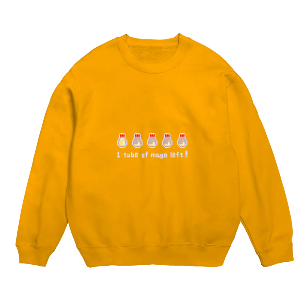 うろめのあとひとつ！(マヨネーズ)  Crew Neck Sweatshirt