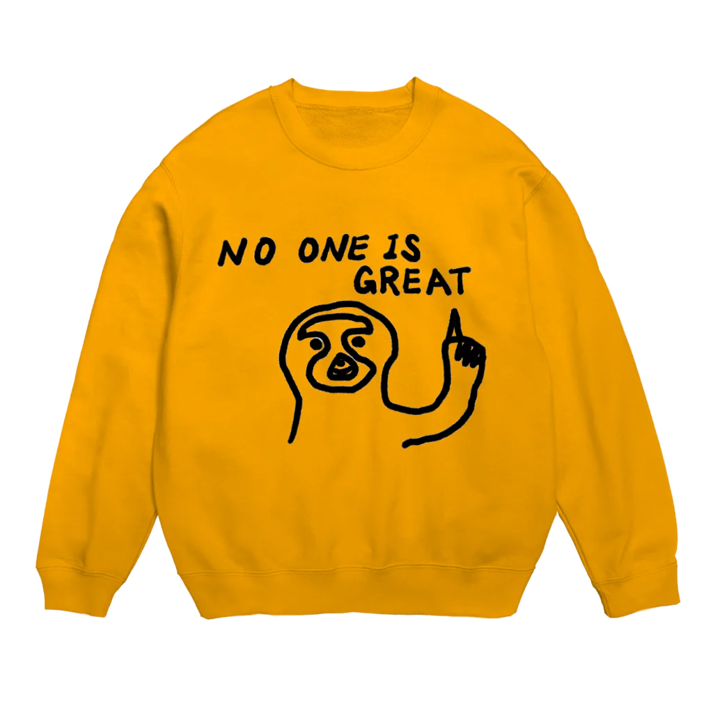 snowballsのナマケモノさん Crew Neck Sweatshirt