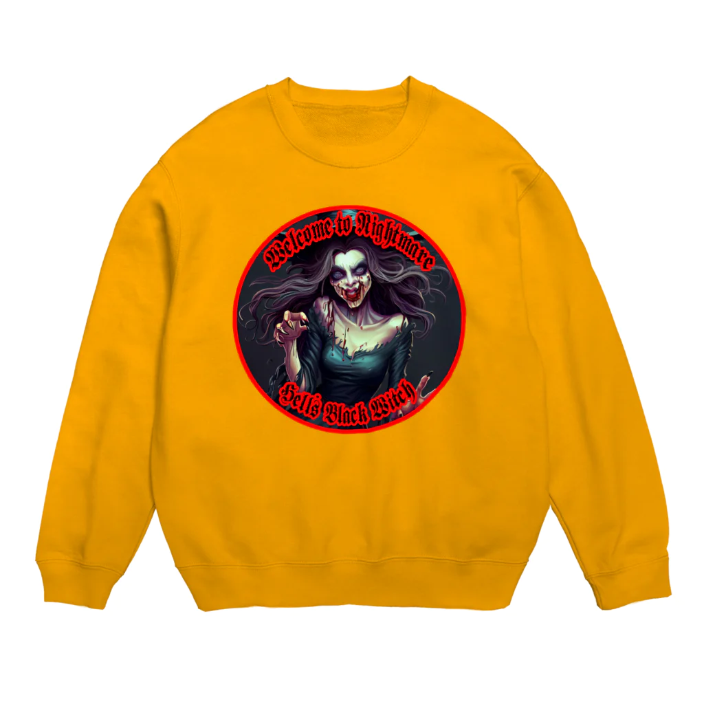 islandmoon13の恐い魔女　 Crew Neck Sweatshirt