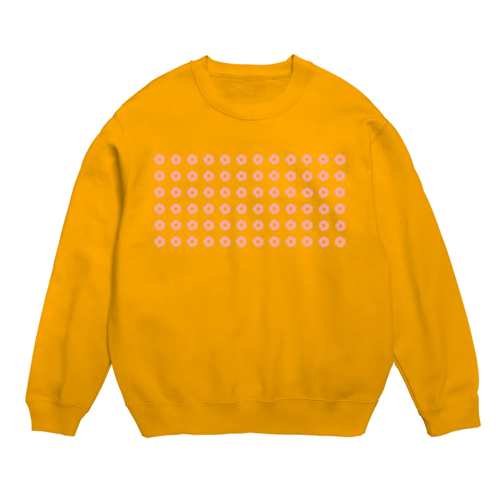 木ノ下商店のストロベリーチョコレートドーナツ大量に作りました Crew Neck Sweatshirt