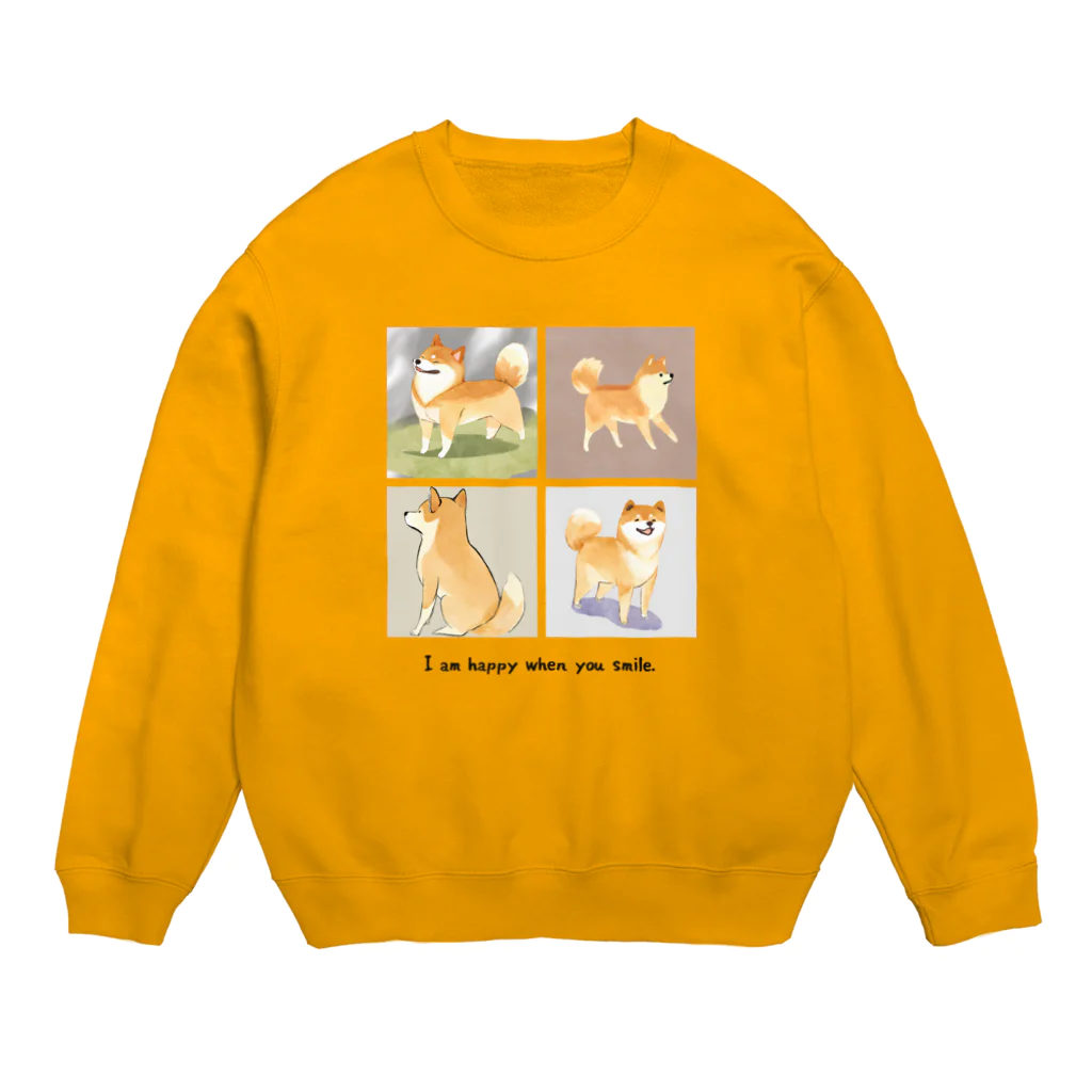 DoodleDenのハナとデイジーとナツとコロ Crew Neck Sweatshirt