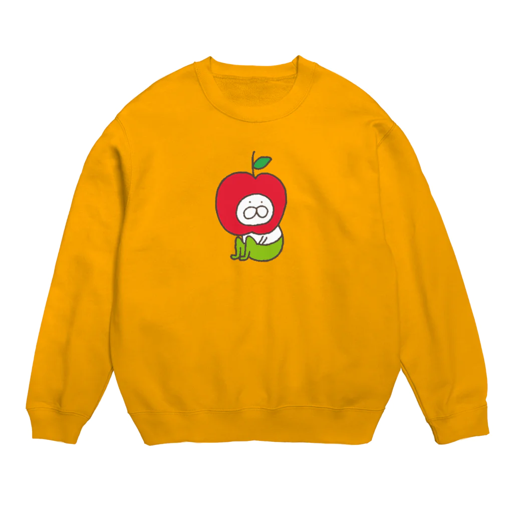 くらきち ONLINE SHOPのねこタイツ りんご Crew Neck Sweatshirt