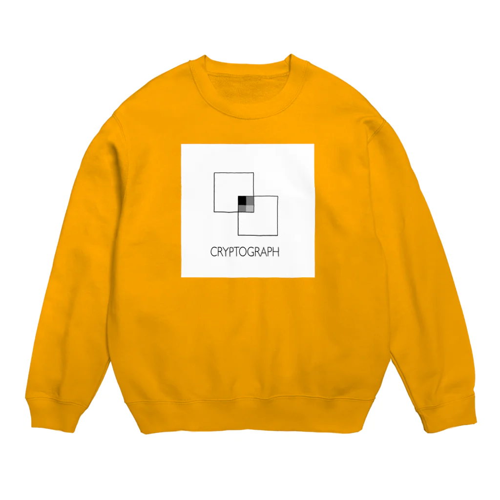 :)ヒラオカのわーくしょっぷの□×2=MONOQLO Crew Neck Sweatshirt