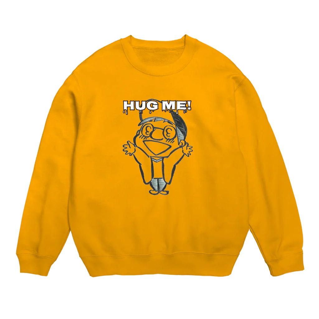 野村タダフミ (ストリーキング計画)のHUG MEはぐみー！ Crew Neck Sweatshirt