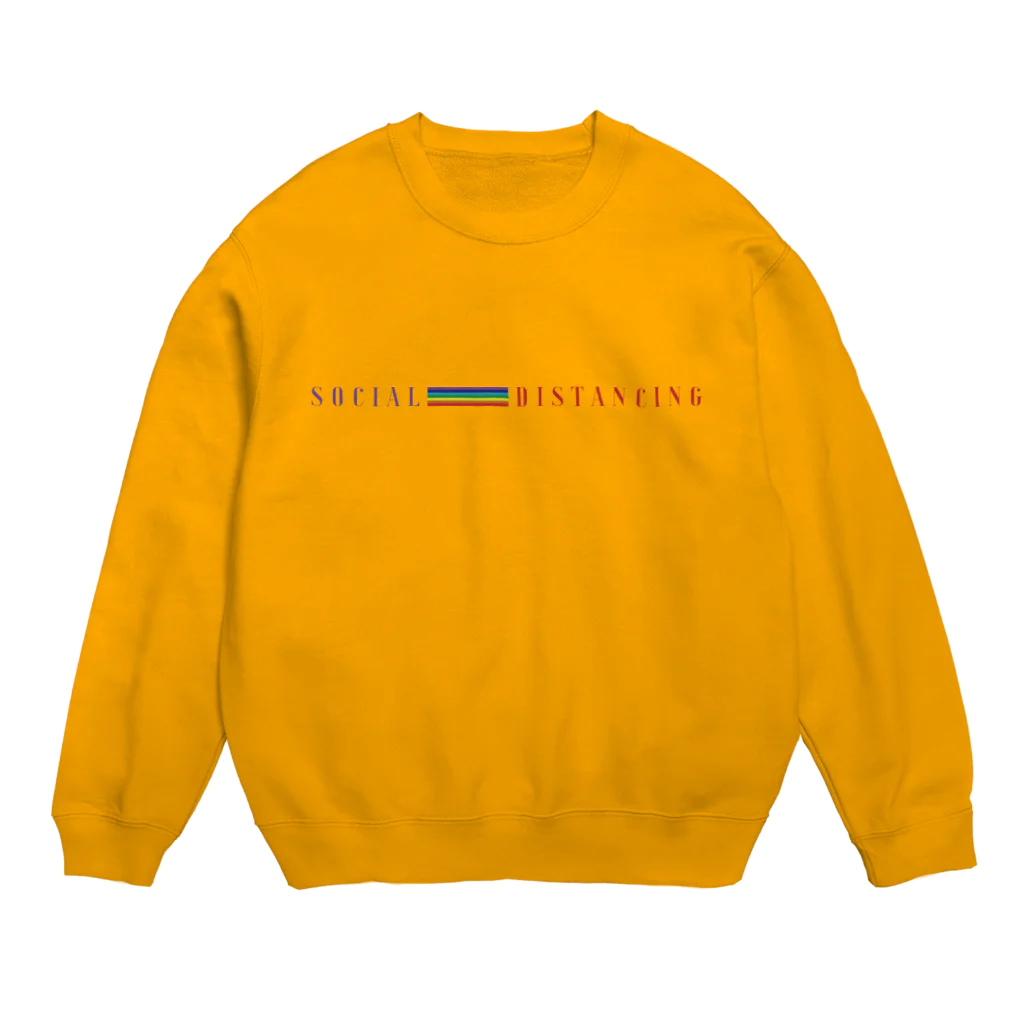 COZMIC DANCER THE SHOPの2020s Social Distancing - But Together Crew Neck Sweatshirt